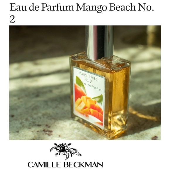 👀50% OFF👀👃🥭🥥🏖NWT‼️ Camille Beckman brand "Eau de Parfum Mango Beach No. 2" - Picture 1 of 5